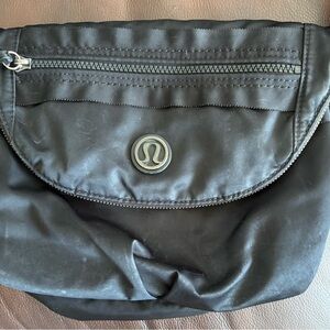 lululemon athletica Classic Black Crossbody Bag